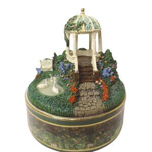 Thomas Kinkade Peaceful Moments Collection Music Box Plays You'll Never Walk Alo